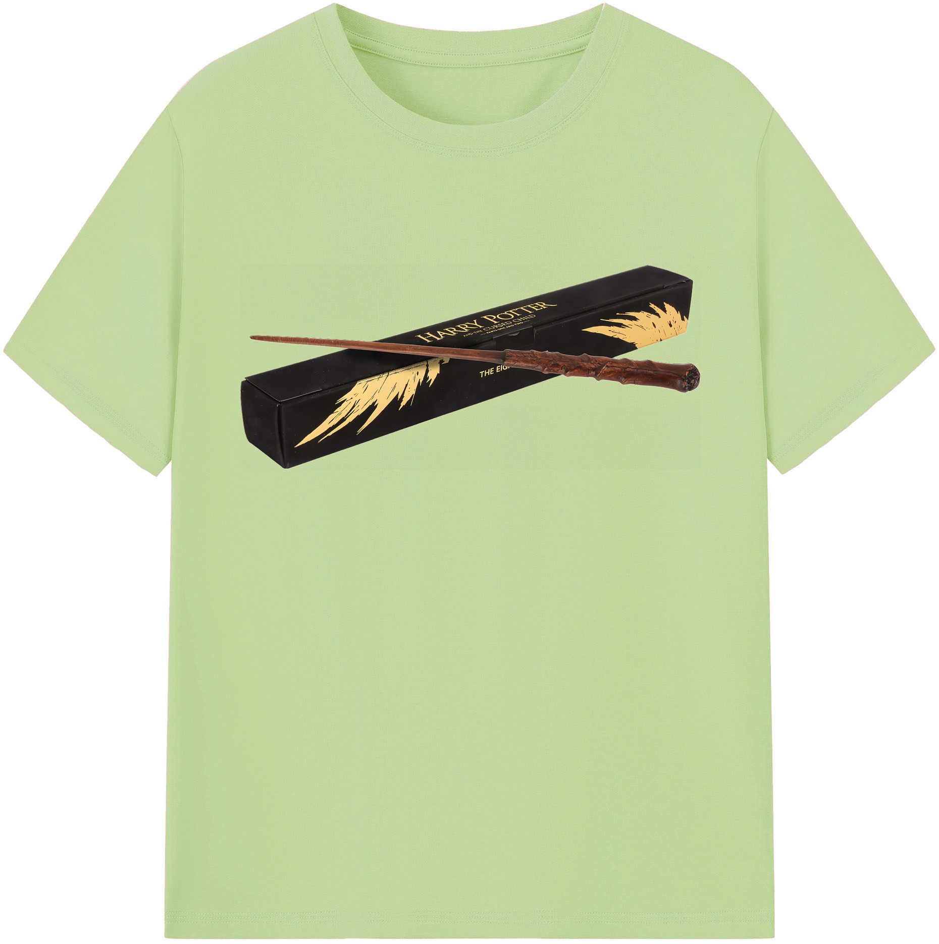 （画像用） Harry Potter ハリー・ポッターシリーズ 綿100％半袖Tシャツ（フロントプリント）